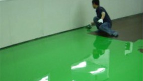 廣東順德新之城藍天白云天花藝術(shù)漆施工案例